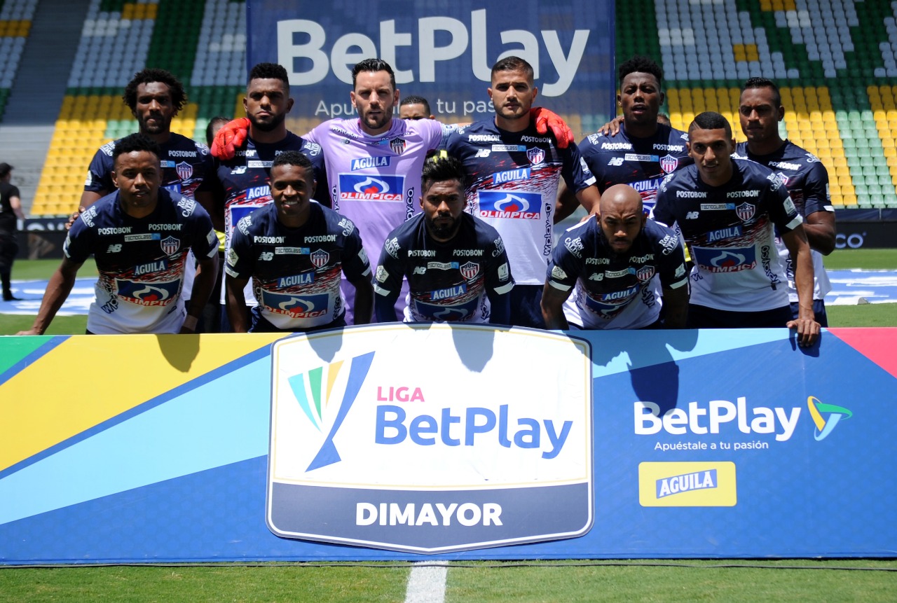 Nómina titular del Junior.