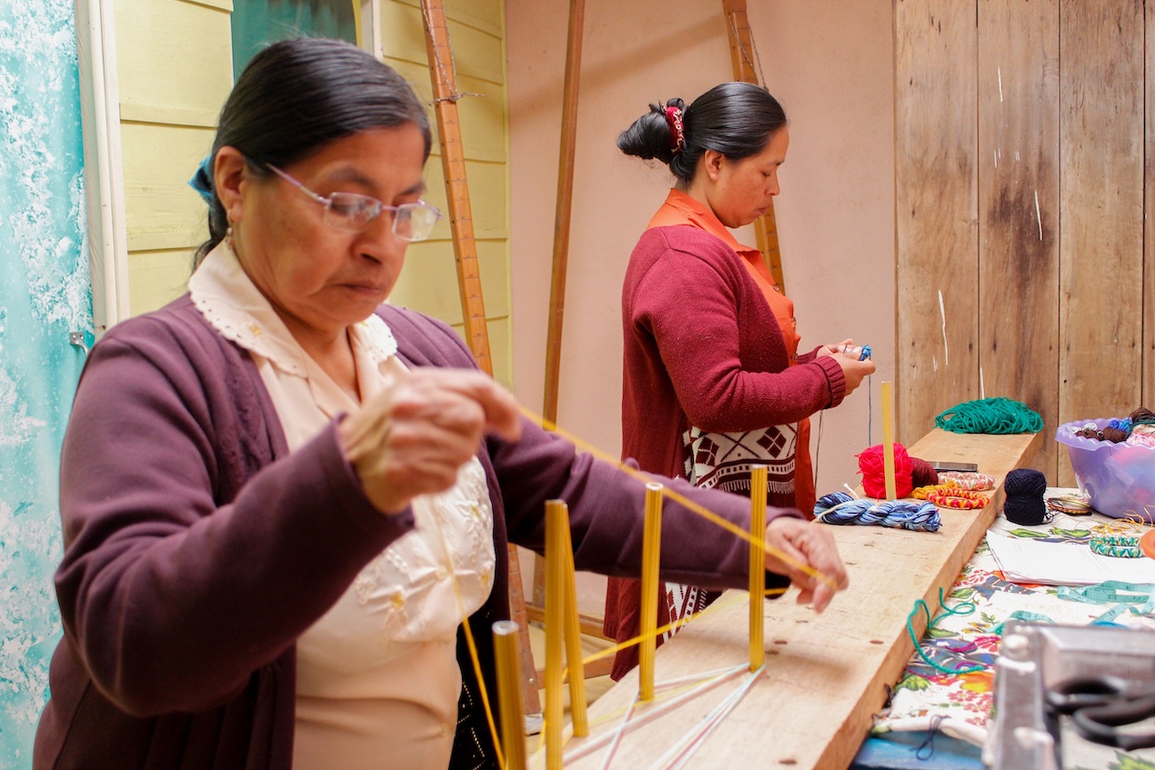 Las artesanías, en su mayoría, vienen de la tierra.