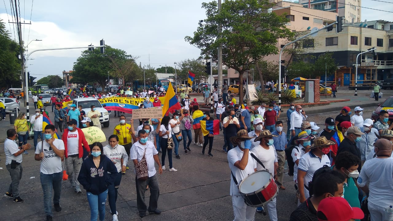 Imagen de la marcha.