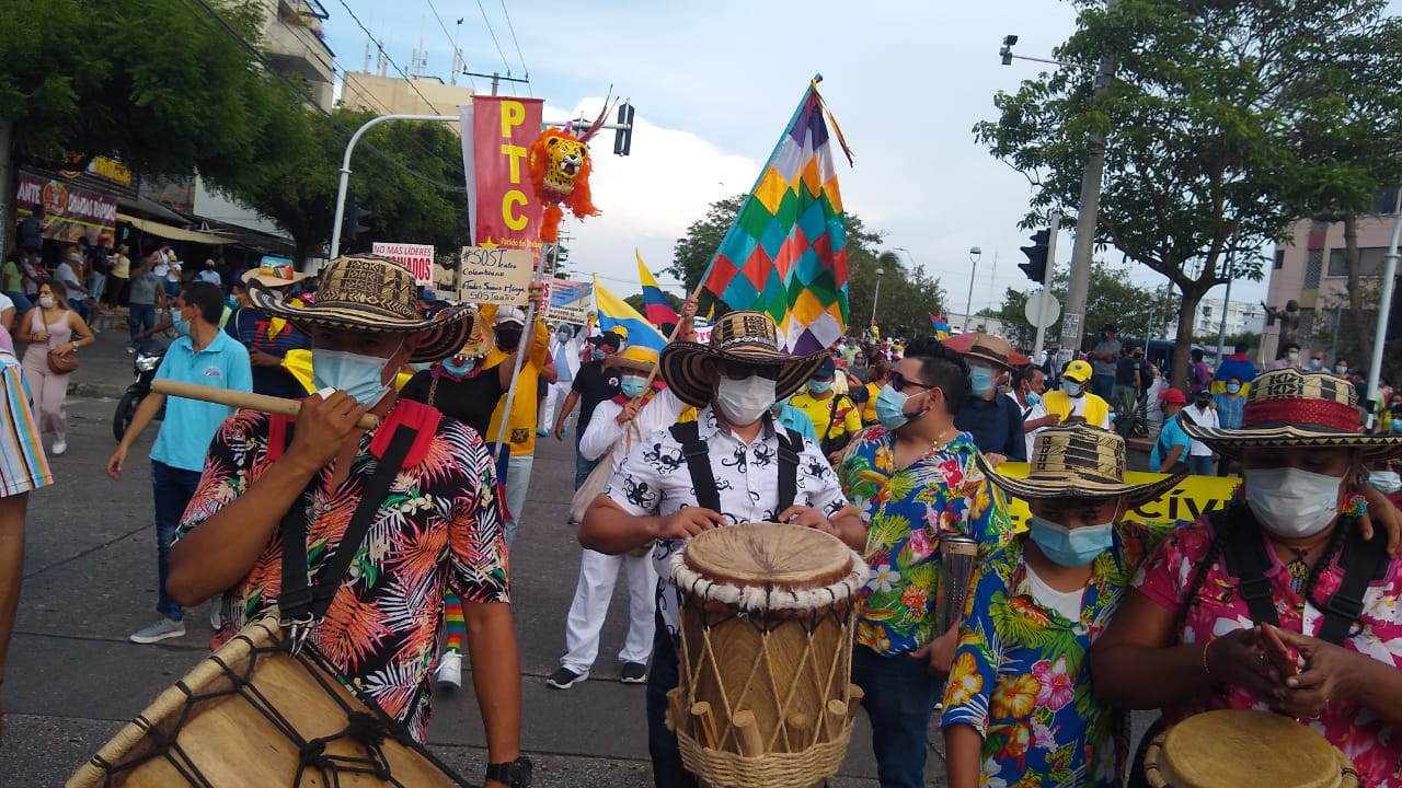 Imagen de la marcha.