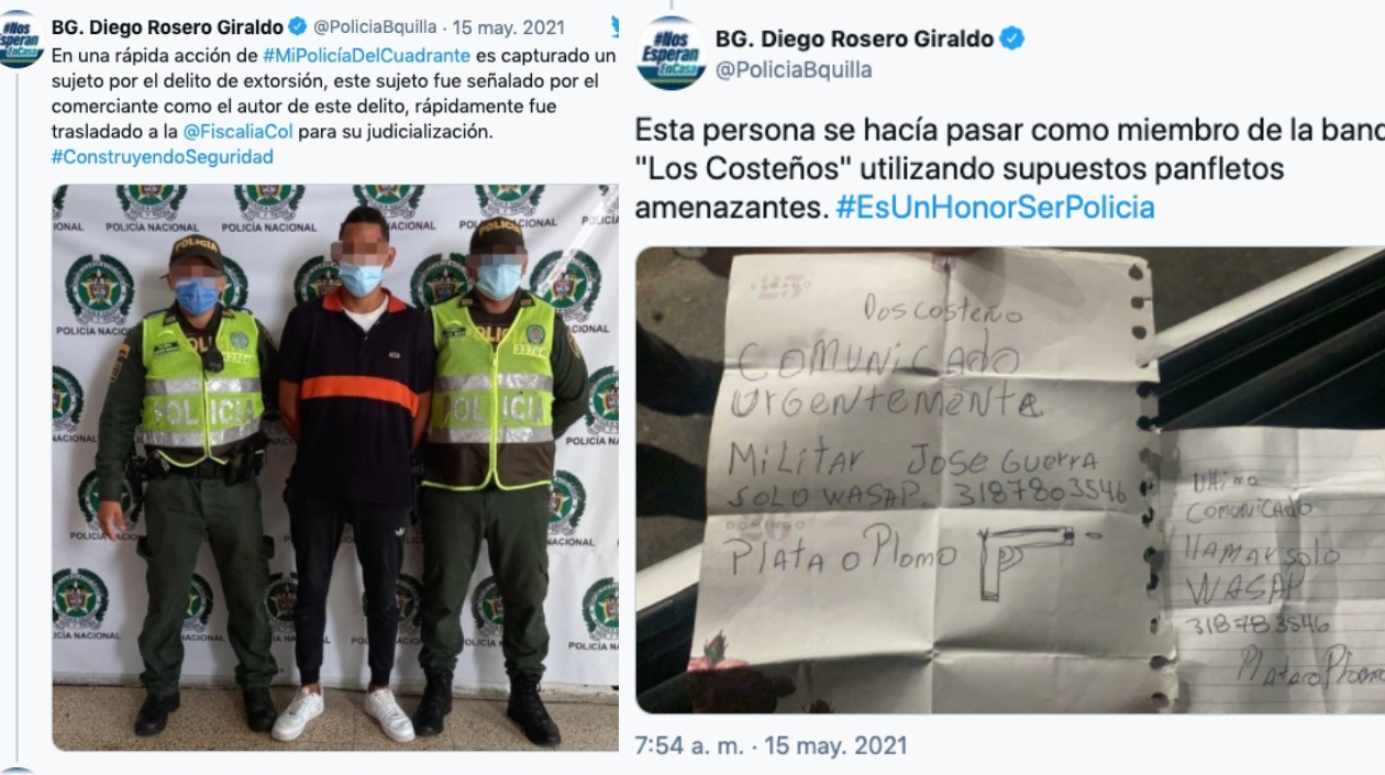 Esto fue lo que dijo el comandante de la Mebar, general Diego Rosero.