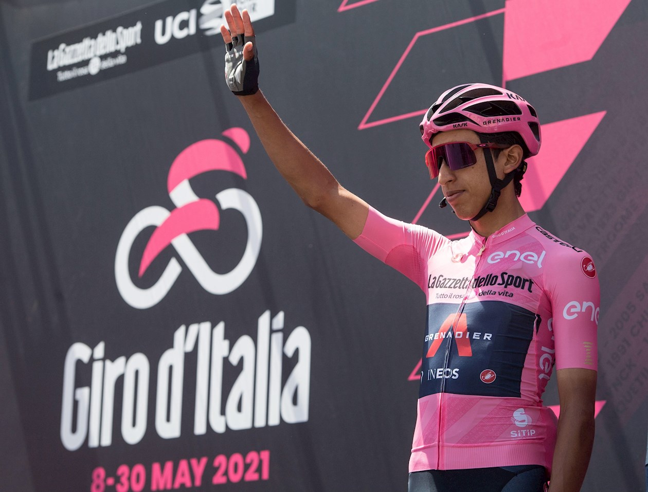 La próxima batalla de Egan será el miércoles con una jornada entre Perugia y Montalcino, de 162 kilómetros.