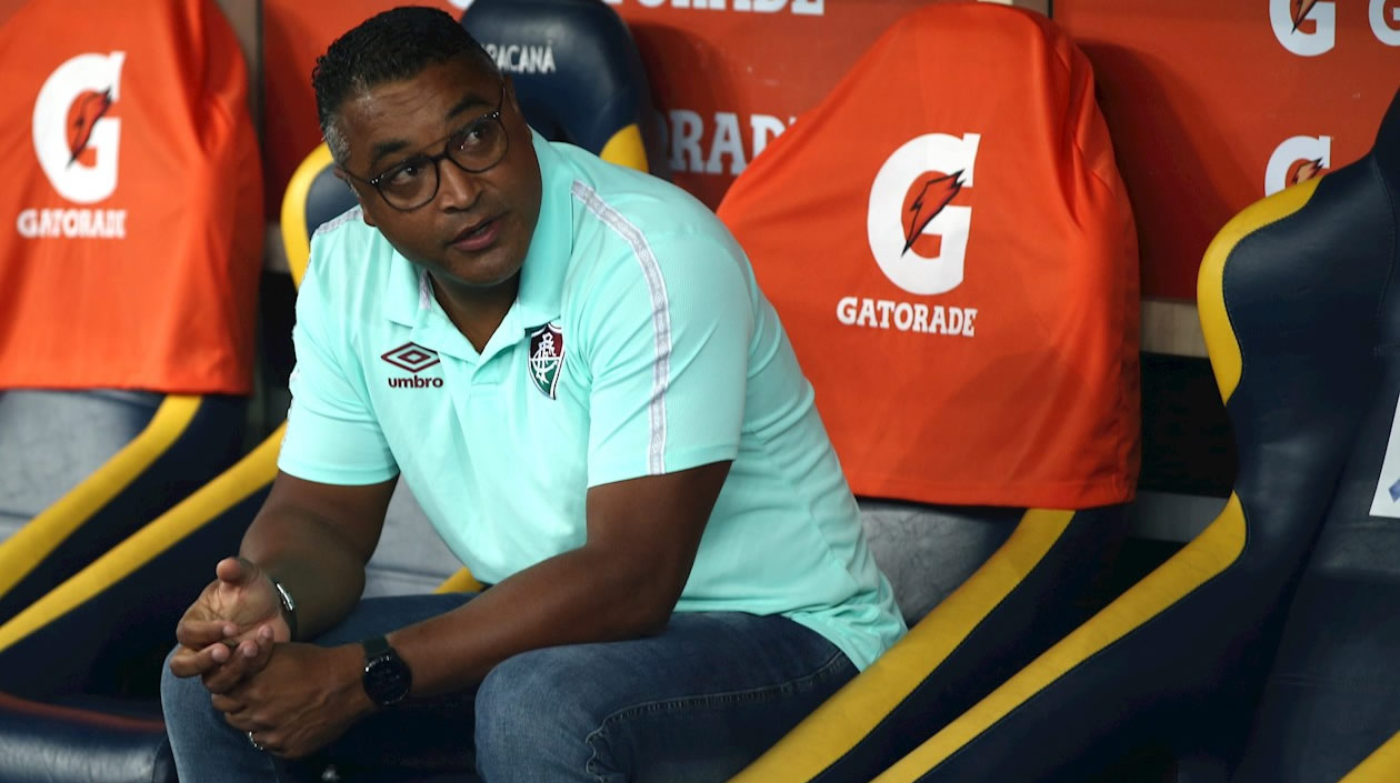 Roger Machado, DT de Fluminense.