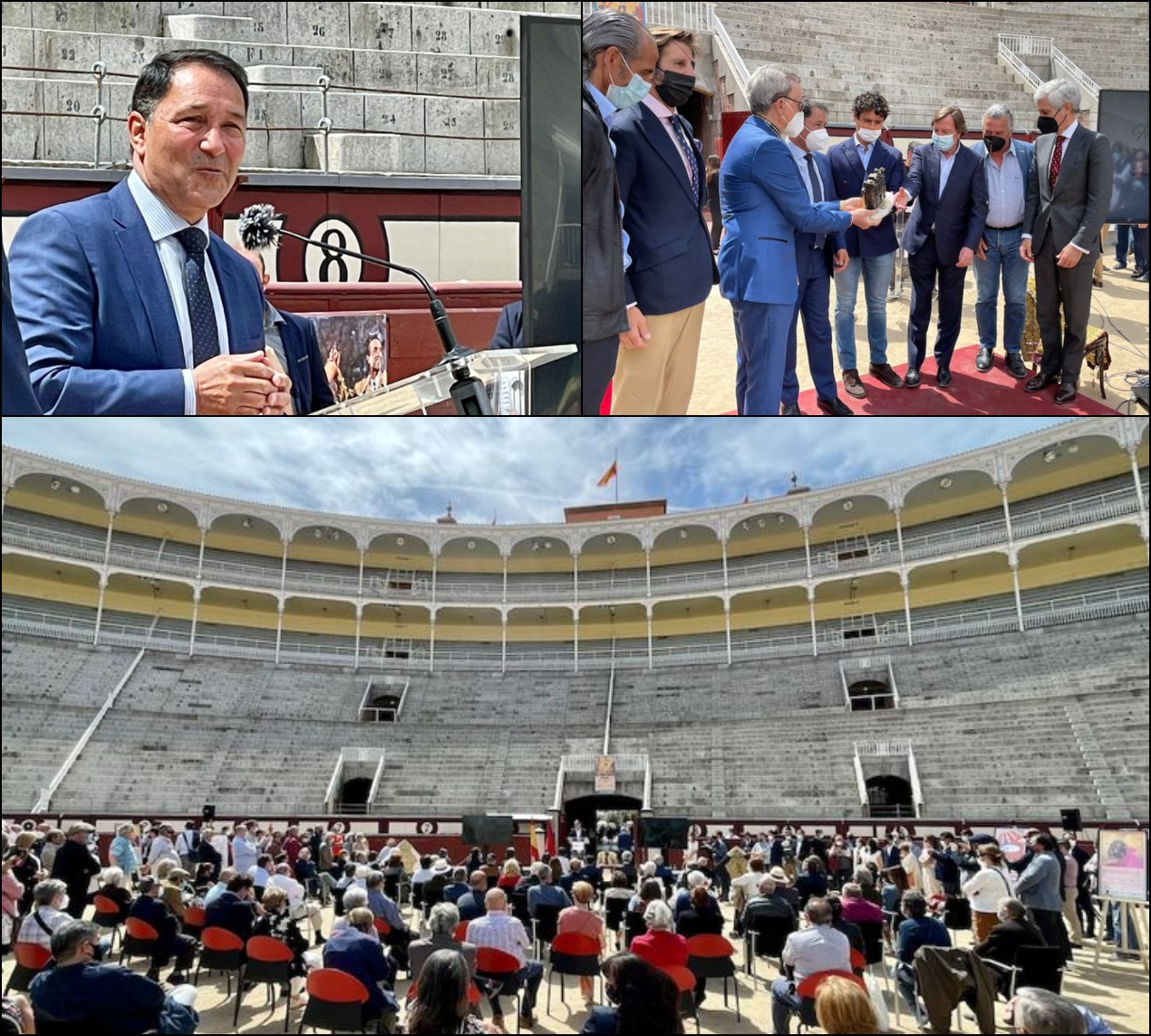  El Centro de Asuntos Taurinos de la Comunidad de Madrid le ha rendido homenaje a César Rincón con motivo del 30 aniversario de aquella temporada de 1991 en la que el colombiano revolucionó la plaza de Las Ventas al lograr salir por la Puerta Grande en cuatro ocasiones de manera consecutiva.