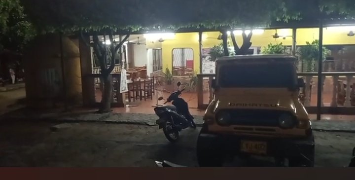 El restaurante donde se produjo el presunto secuestro.