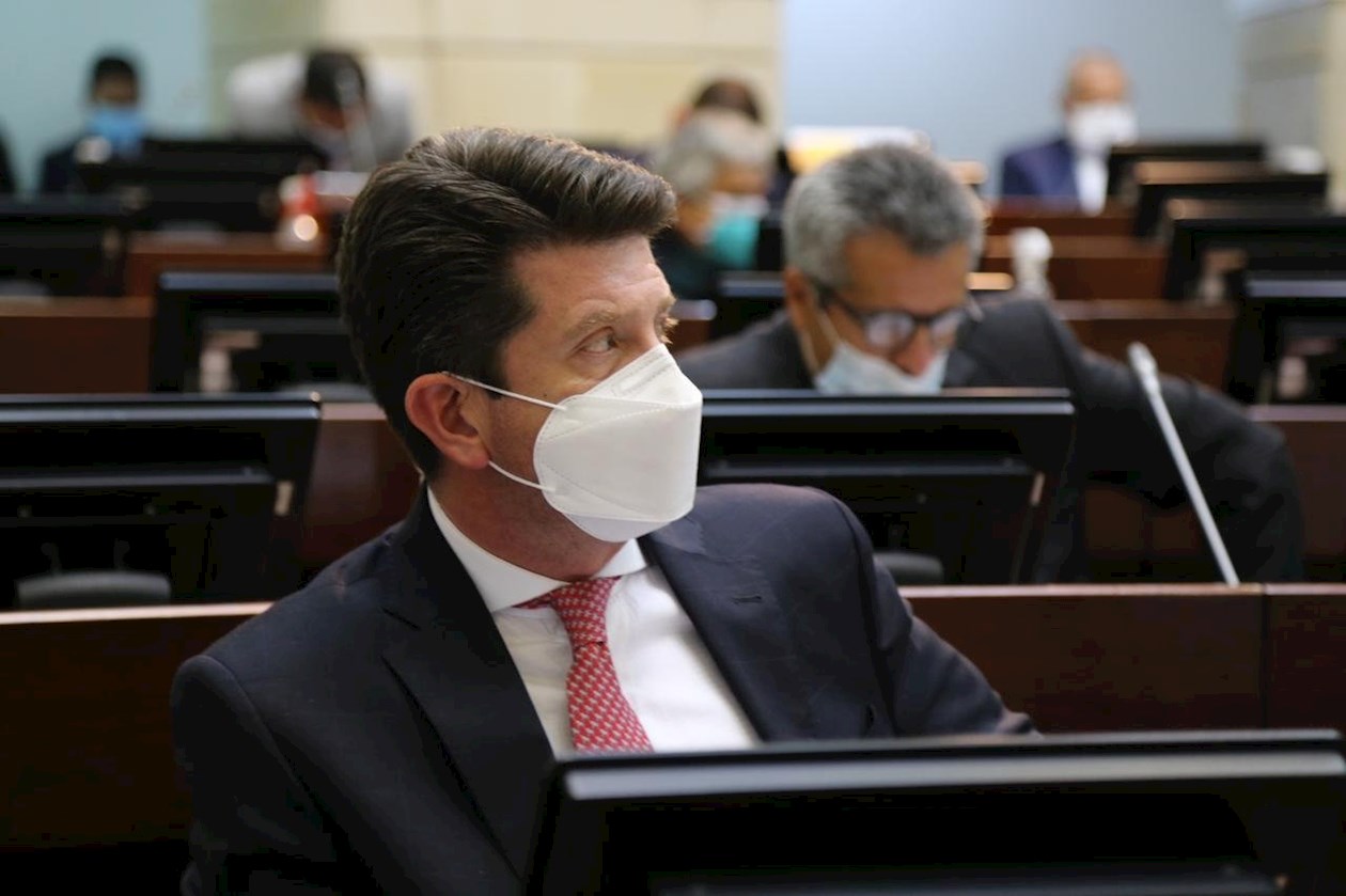 El Ministro de Defensa, Diego Molano.