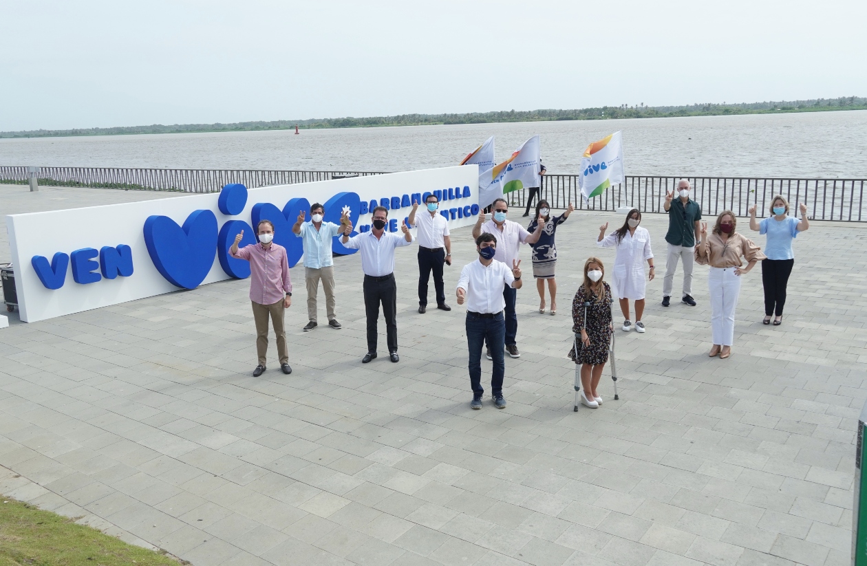 Presentación de la estrategia 'Ven vive Barranquilla, vive Atlántico'.