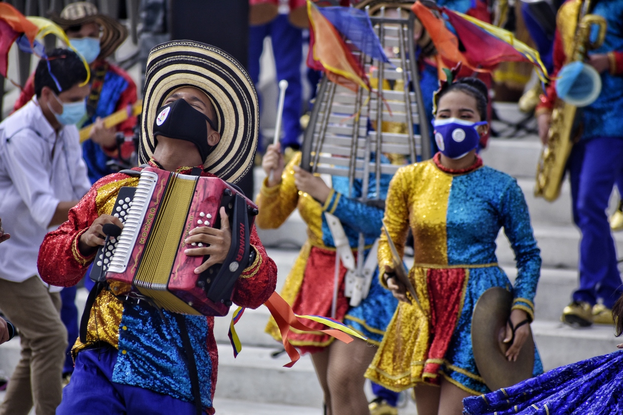 Presentación de la Banda Departamental de Baranoa.
