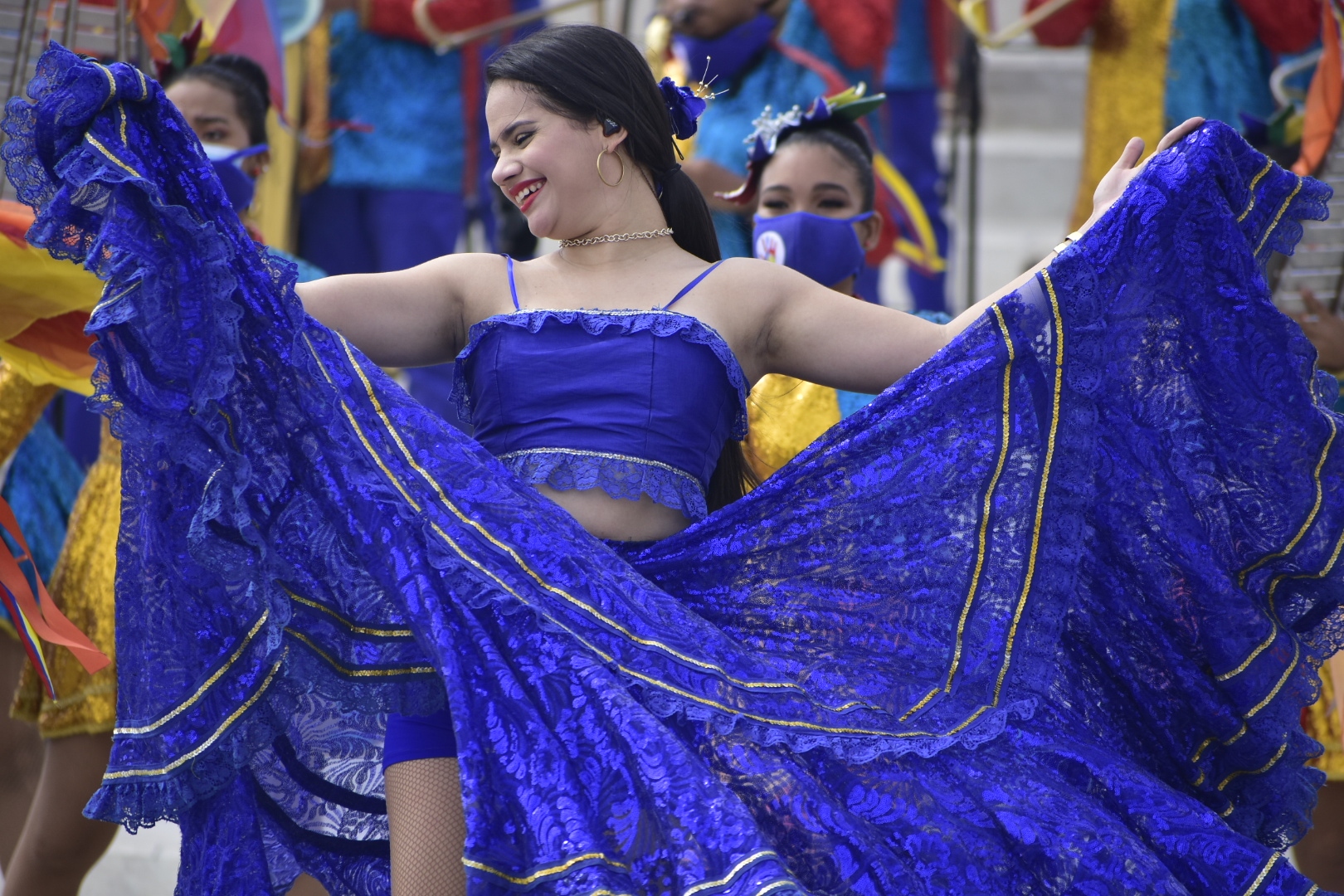Presentación de la Banda Departamental de Baranoa.