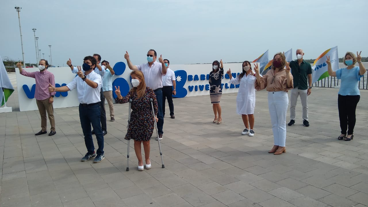 Presentación de la estrategia 'Ven vive Barranquilla, vive Atlántico'.