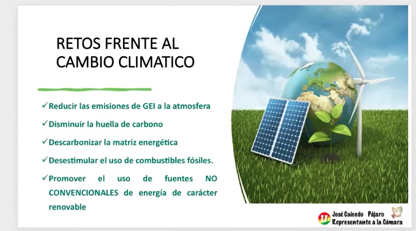 Los retos frente al cambio climático.