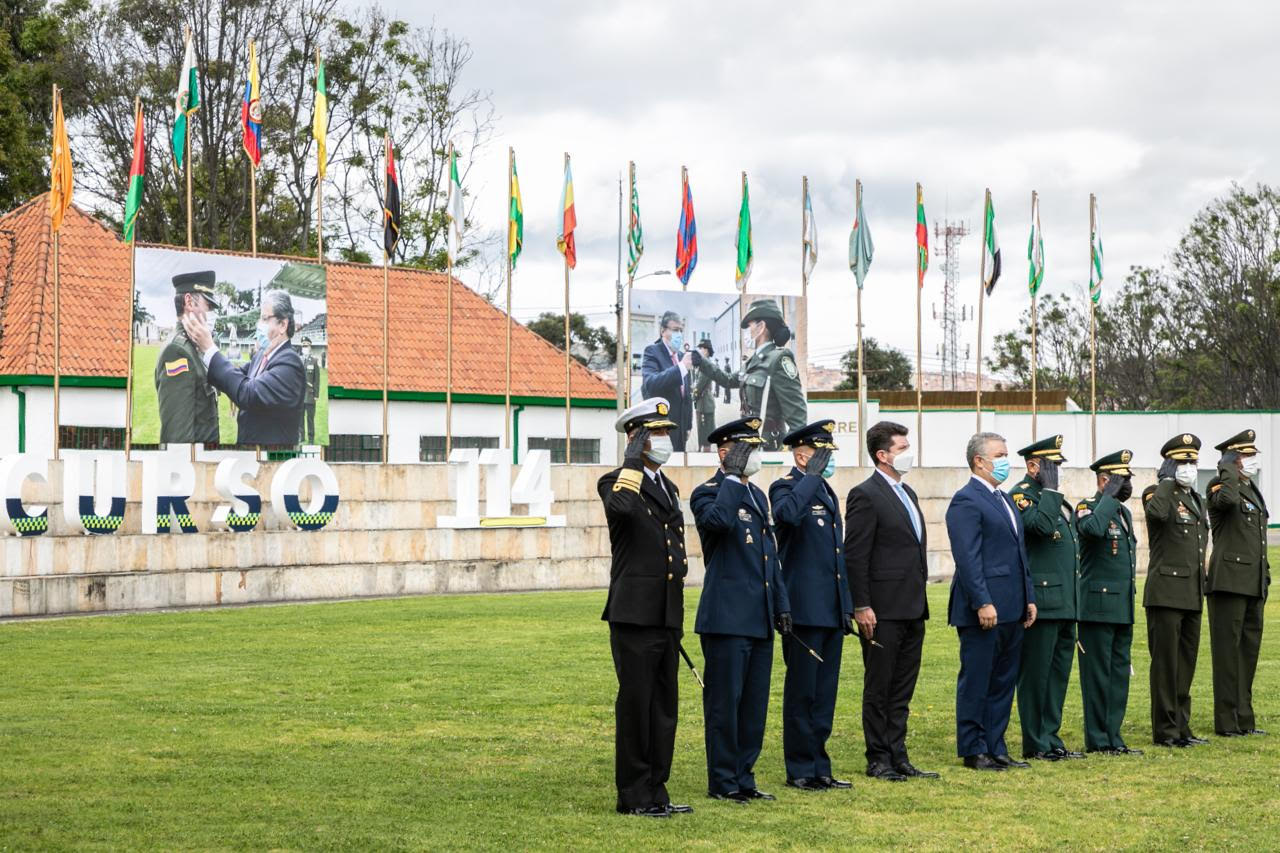 Ascensos en la Policía Nacional este sábado.