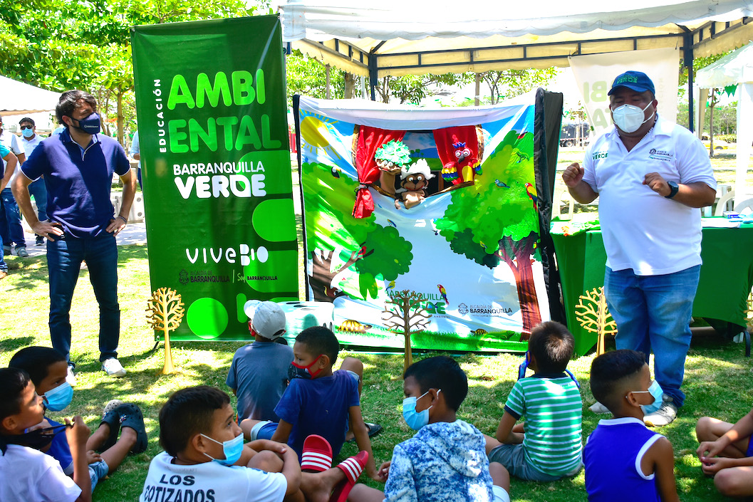 Orientación ambiental a los niños.