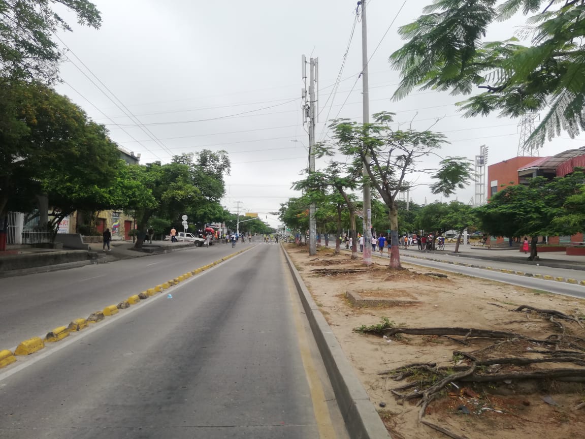 Dispositivo de seguridad para partido Colombia-Argentina.