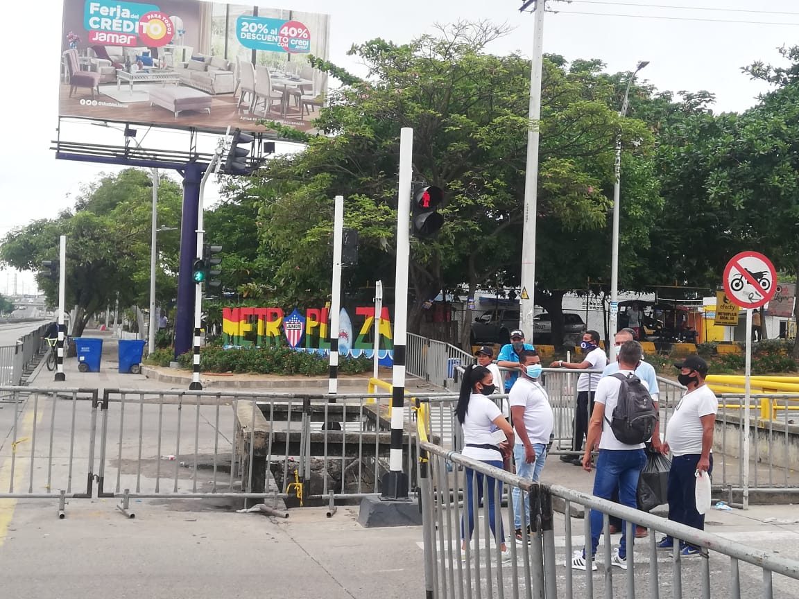 Dispositivo de seguridad para partido Colombia-Argentina.
