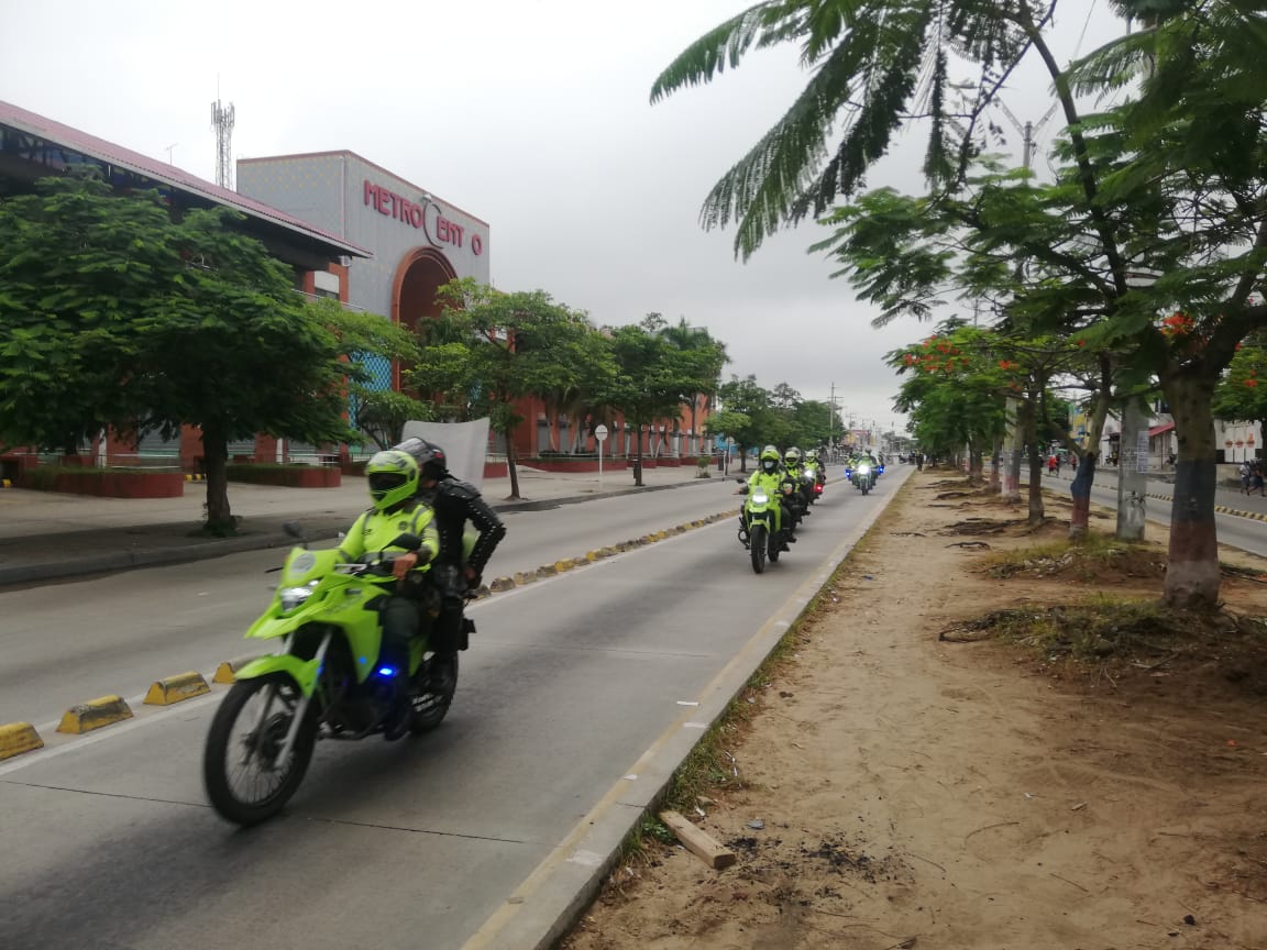 Dispositivo de seguridad para partido Colombia-Argentina.
