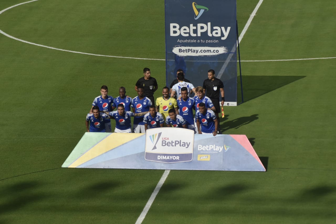 Titular de Millonarios en el Metropolitano.
