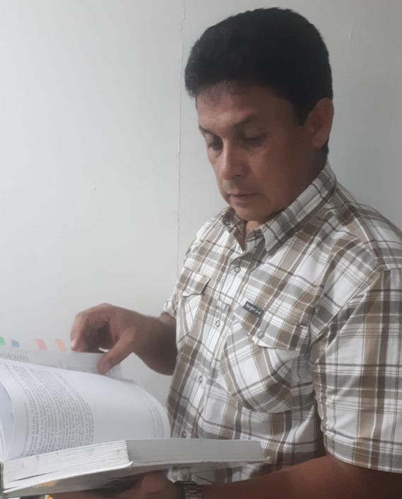 Neil Medina López, abogado denunciante.