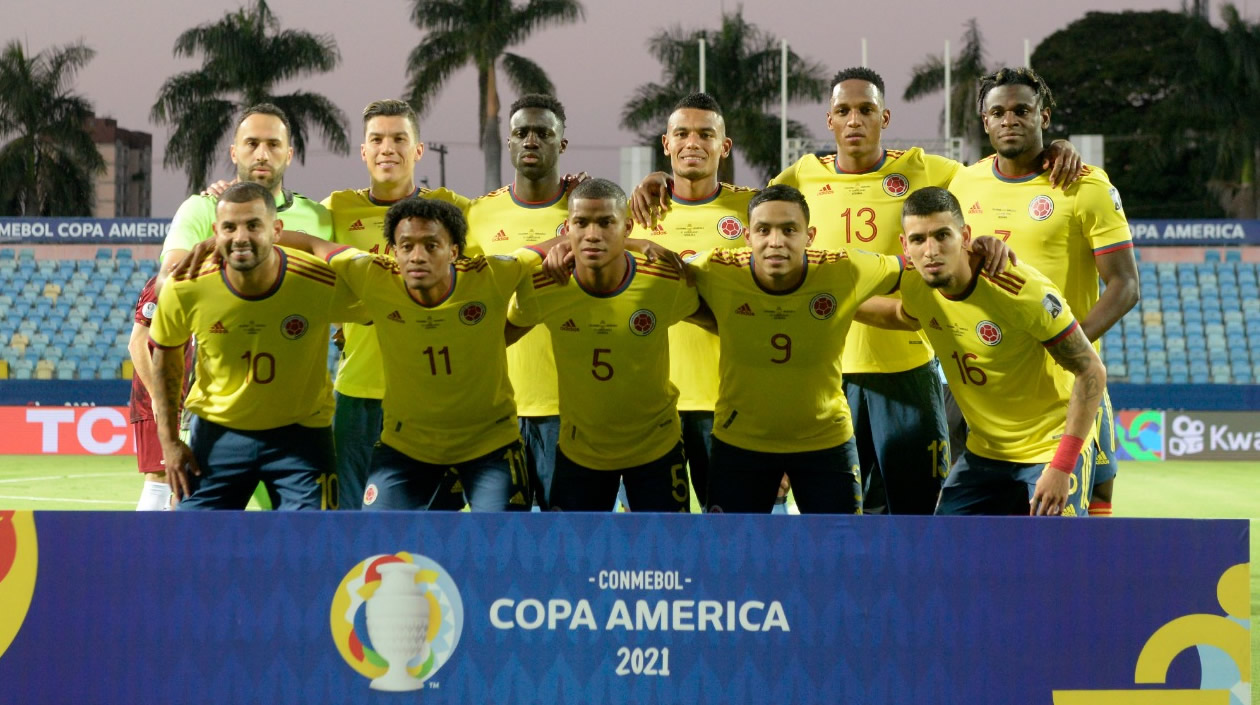 Titular colombiana ante Venezuela.