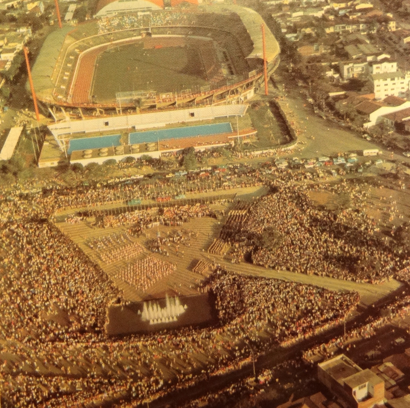 Complejo deportivo de Cali en los Panamericanos. 