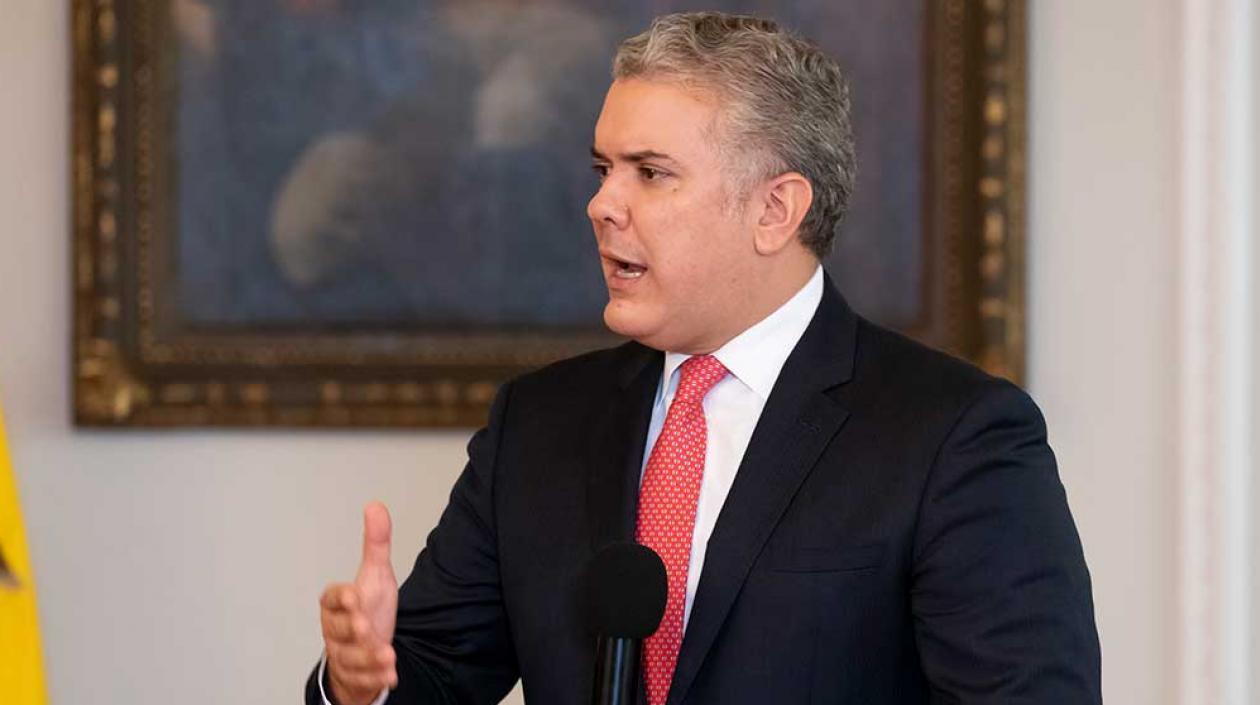 Iván Duque, presidente de Colombia