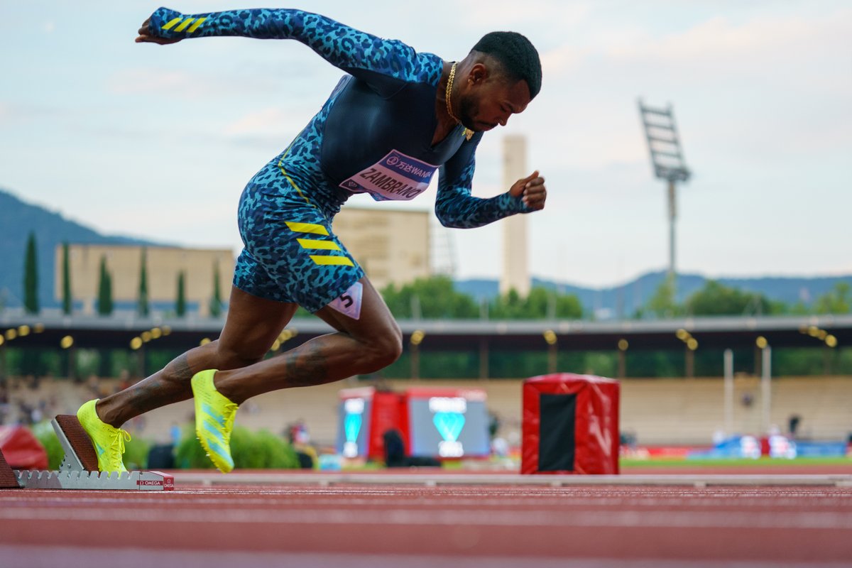 Anthony Zambrano, subcampeón mundial de los 400 metros. 