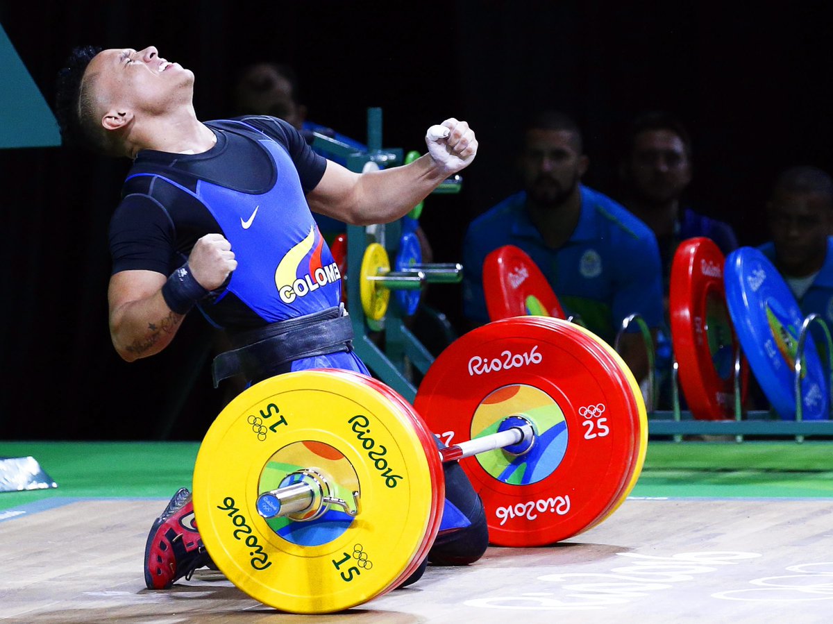 El pesista Luis Javier Mosquera fue medallista de bronce en Río de Janeiro 2016. 