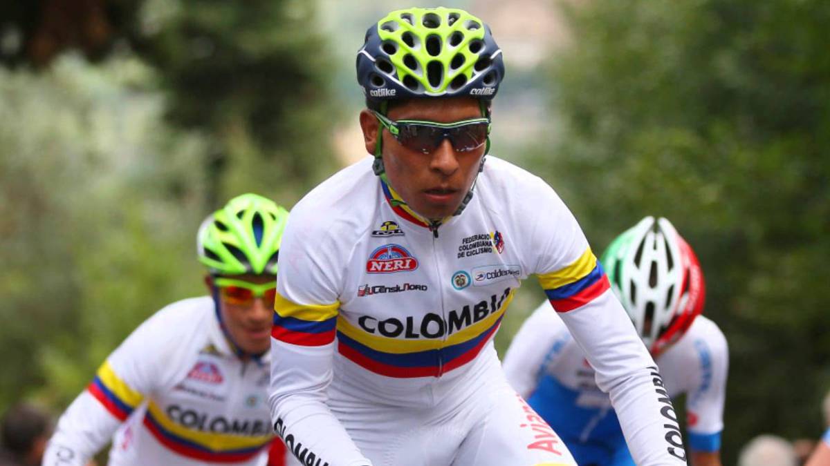 Nairo Quintana, ciclista colombiano. 