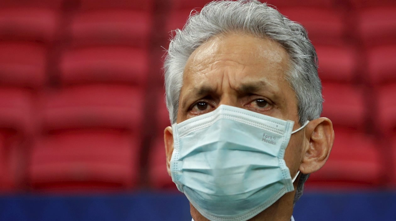El entrenador Reinaldo Rueda de Colombia