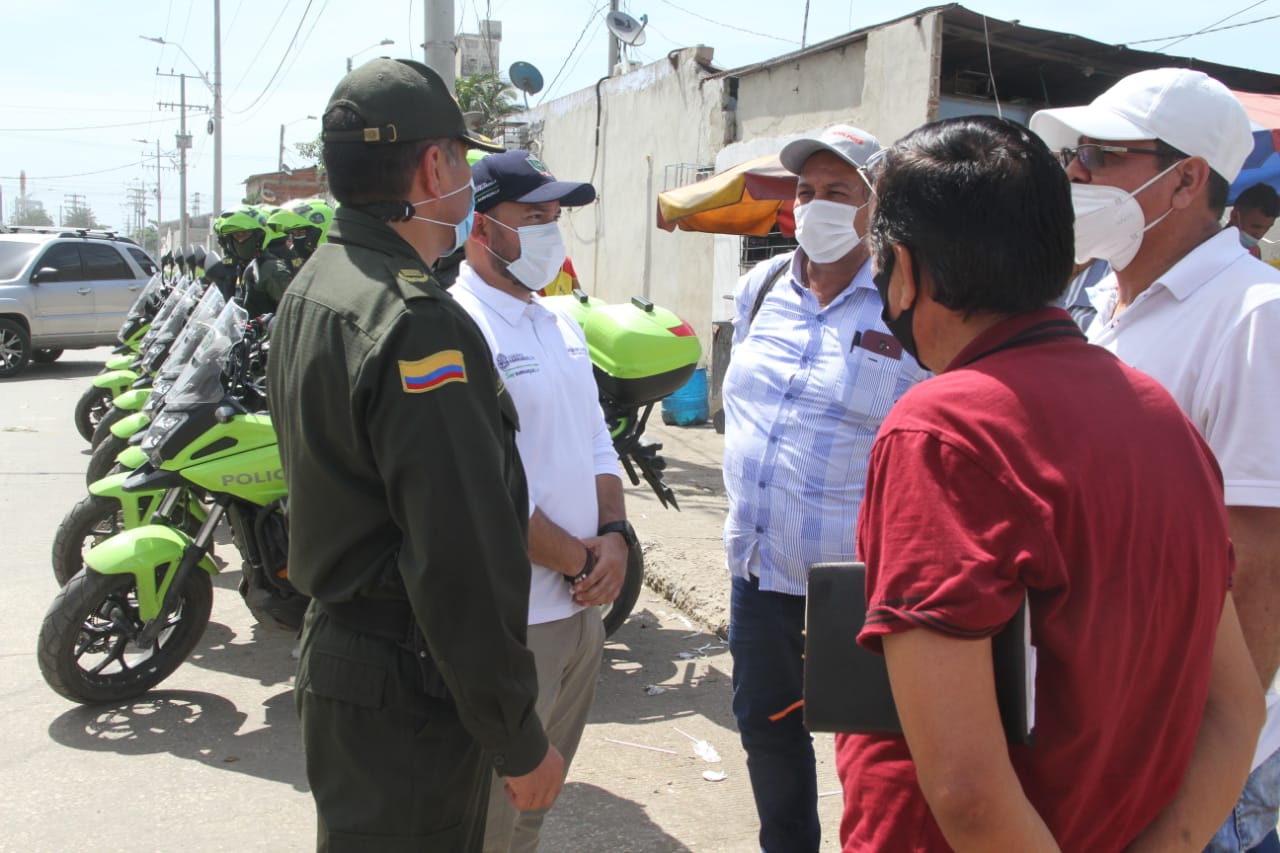 Lanzamiento de la estrategia de seguridad en Barranquillita.