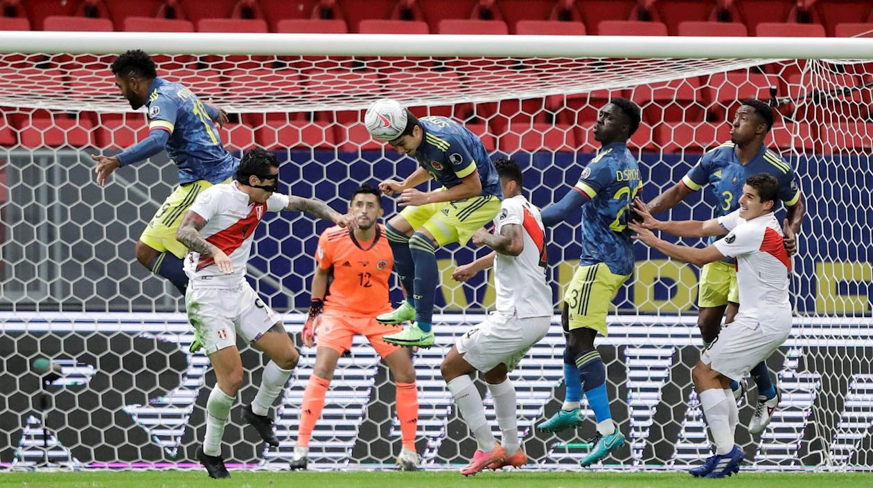 Jugada del partido.