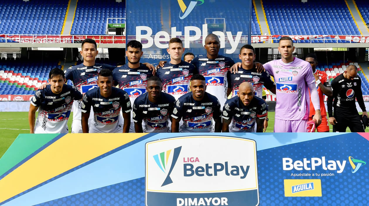 Nómina titular del Junior de Barranquilla.