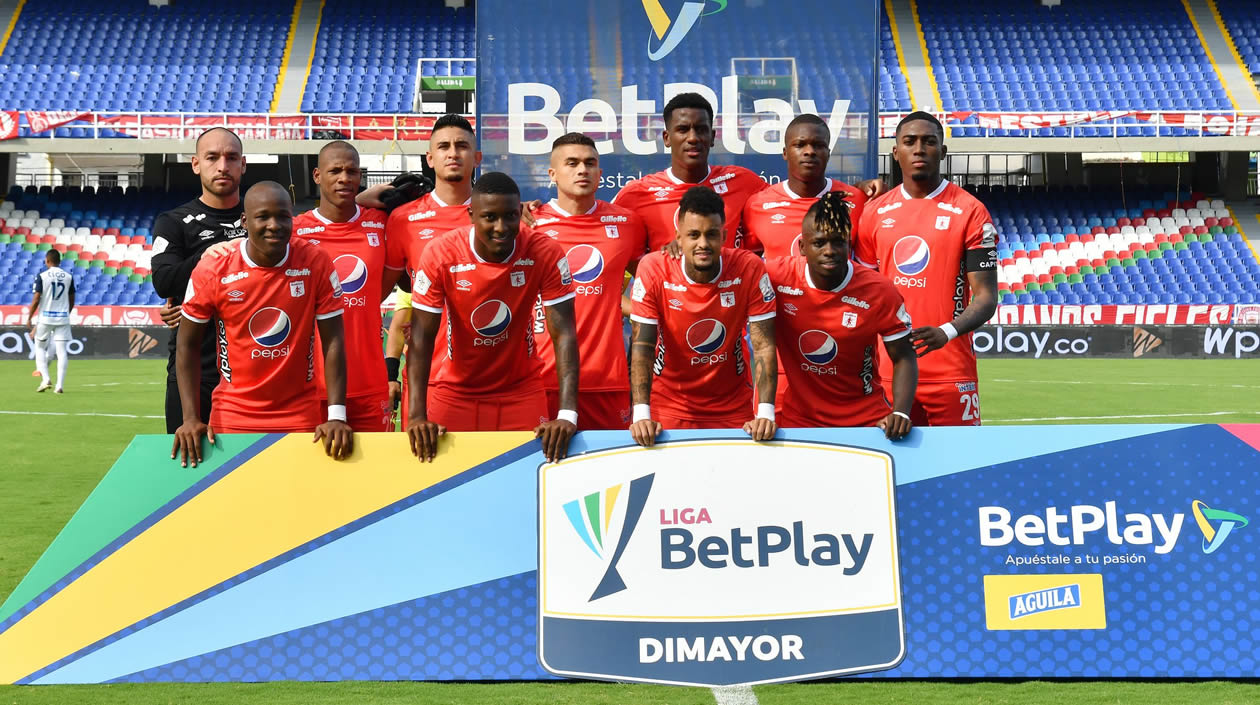 Nómina titular del América de Cali.