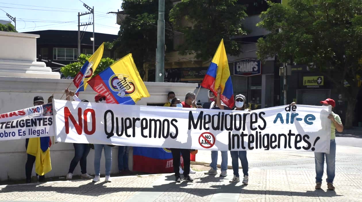 Manifestación del 20 de Julio en Barranquilla