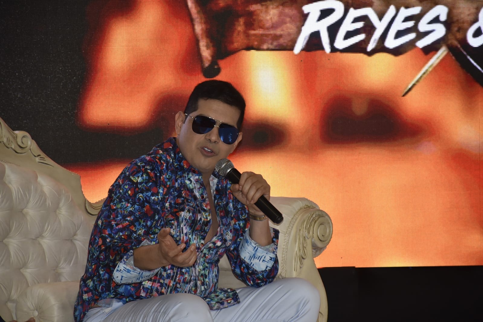 El cantante vallenato Peter Manjarrés.