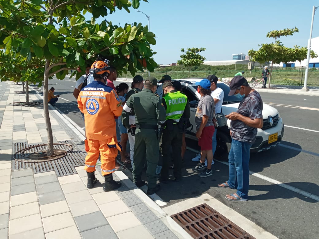 Rescate de menor desaparecido