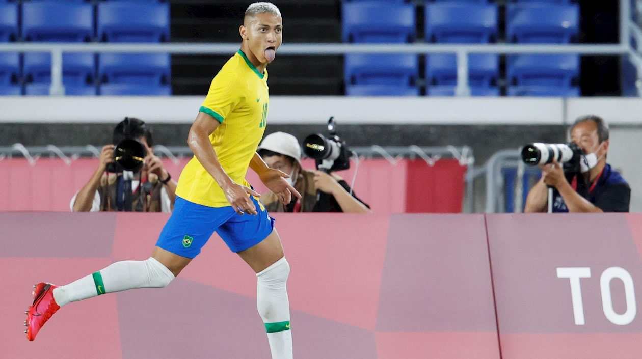 Brasil debutó con victoria ante Alemania en Tokio.