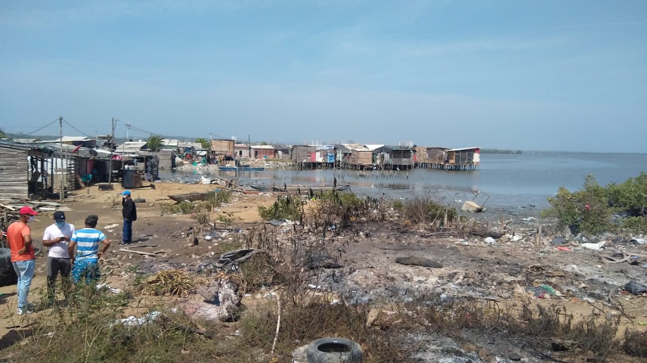 Zona Cero La comunidad que reside en el predio.