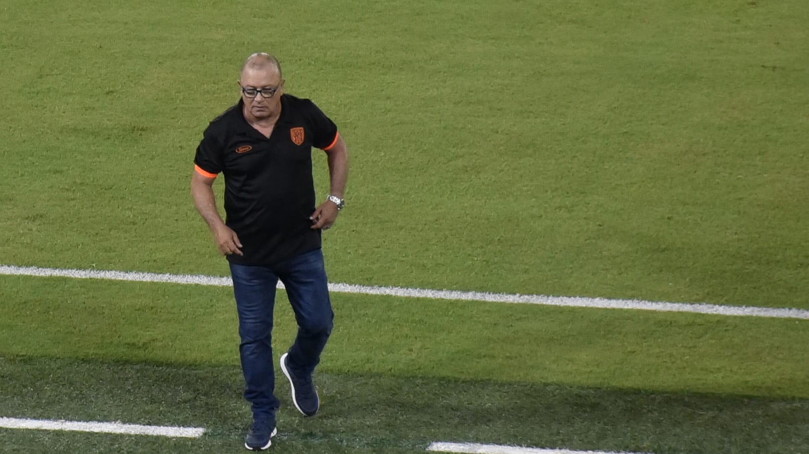 Alberto Suárez, DT de Envigado.