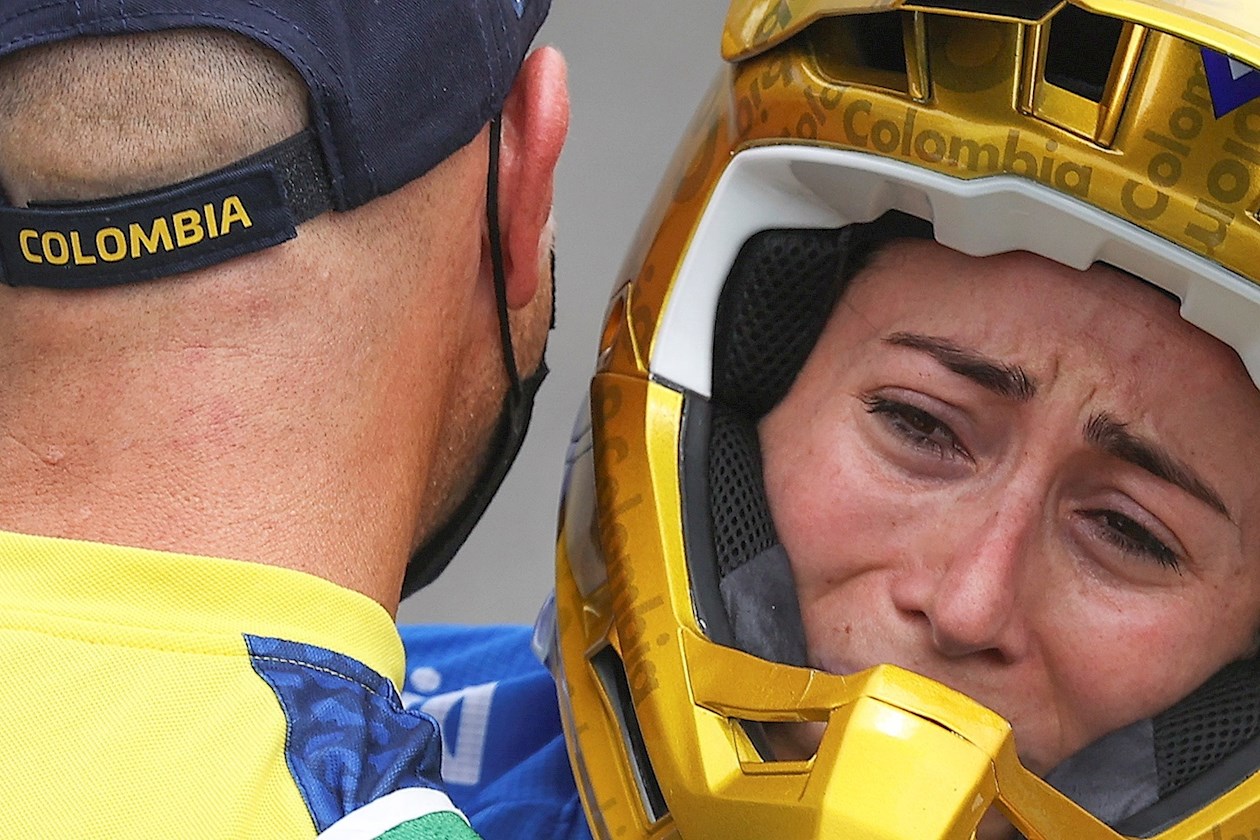 La colombiana Mariana Pajón.