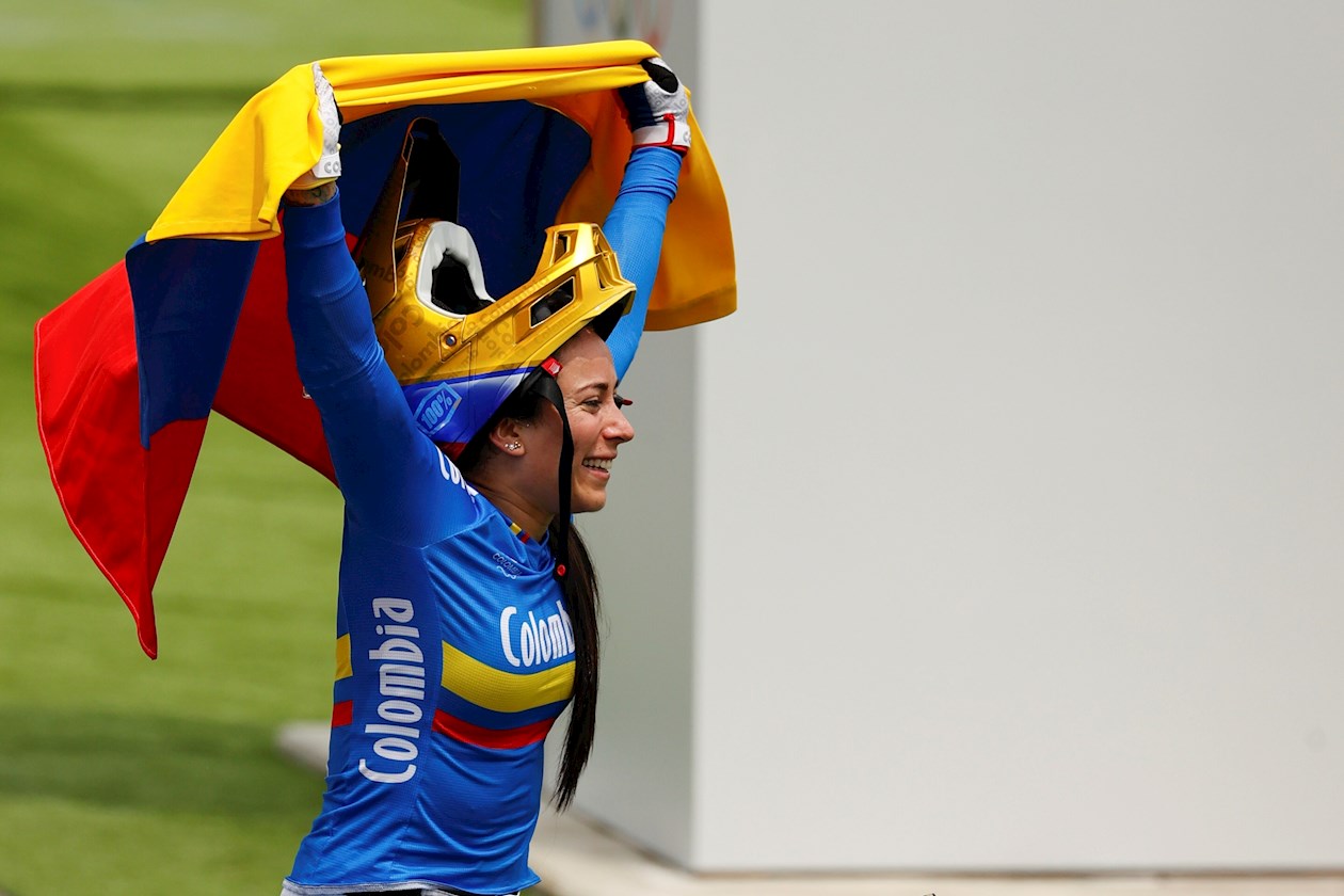 La colombiana Mariana Pajón.