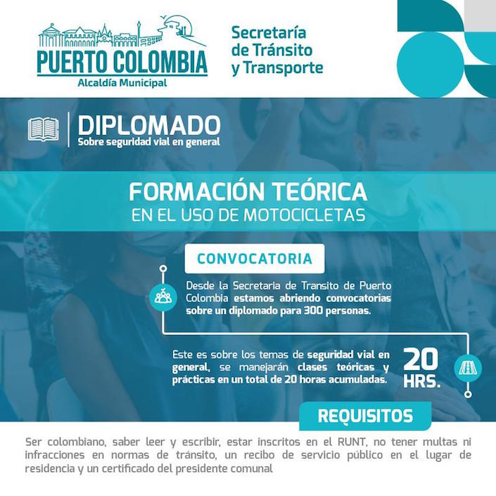 Formación teórica sobre el uso de motocicleta.