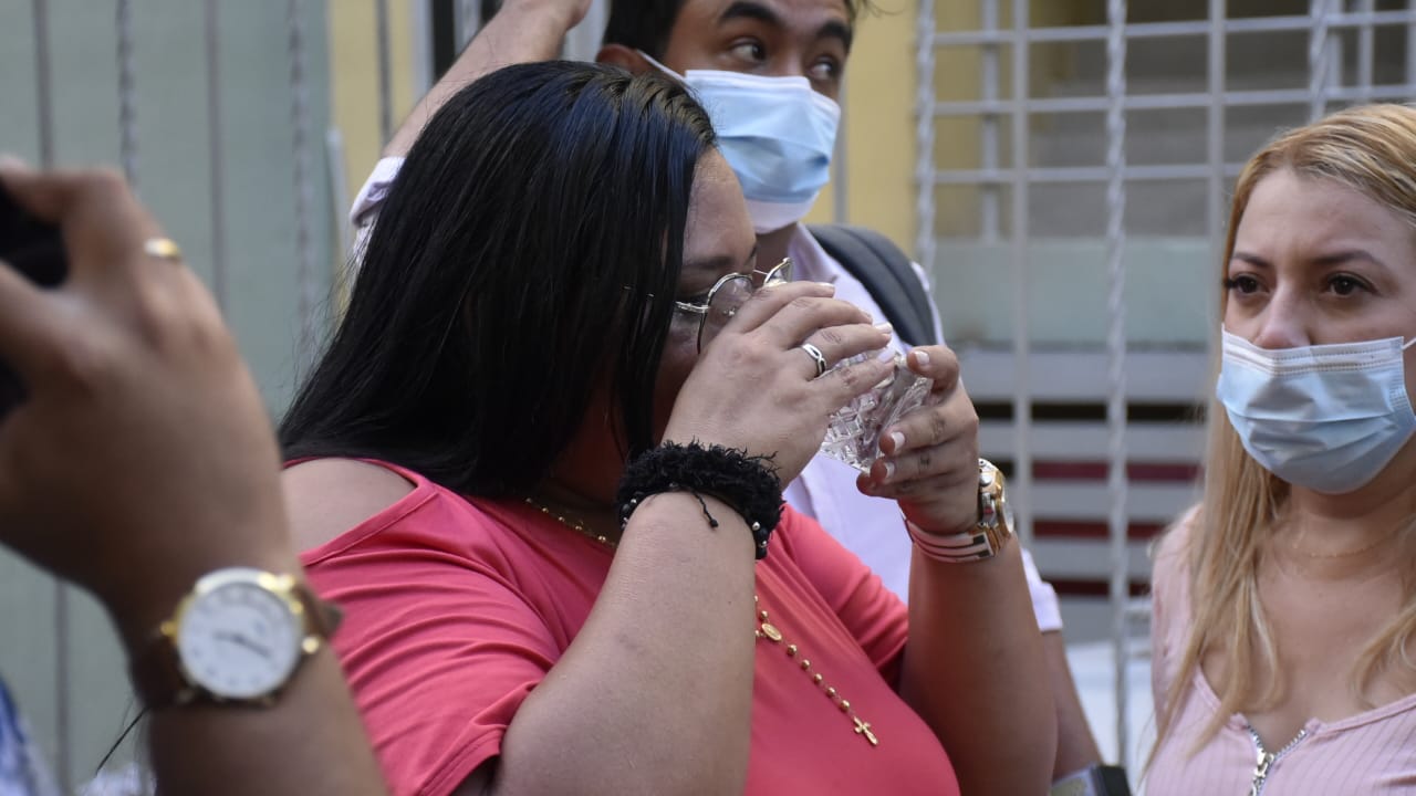 Miladis, madre del atleta colombiano Anthony Zambrano.