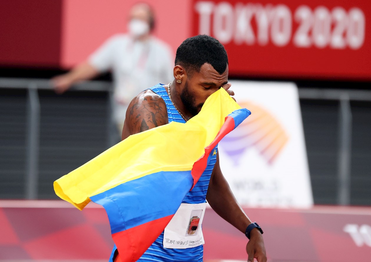 El colombiano Anthony Zambrano.