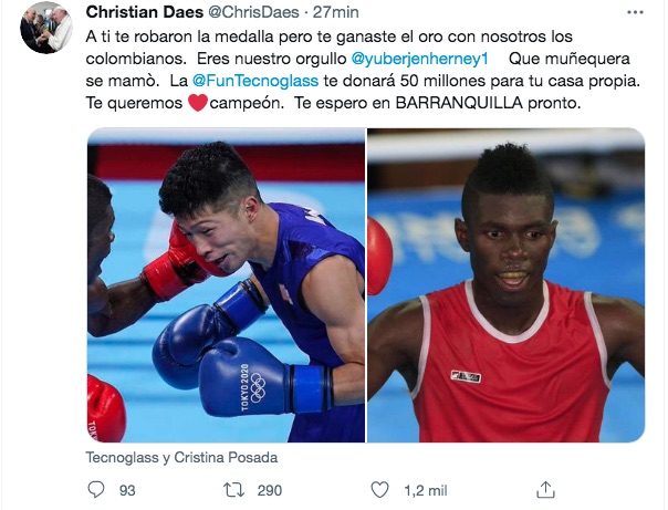 El trino de Christian Daes.