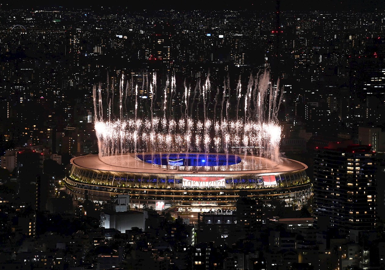 Clausura de los Juegos Olímpicos de Tokio.