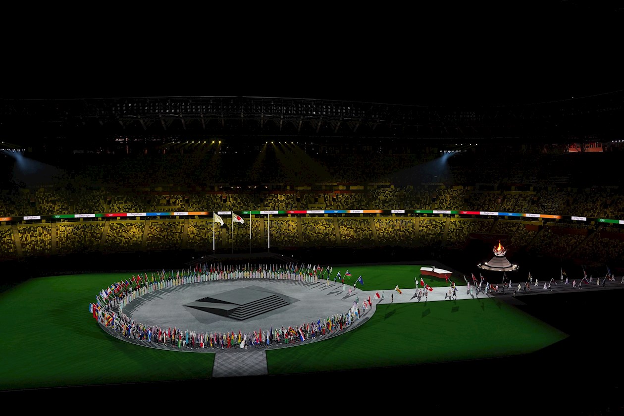 Clausura de los Juegos Olímpicos de Tokio.