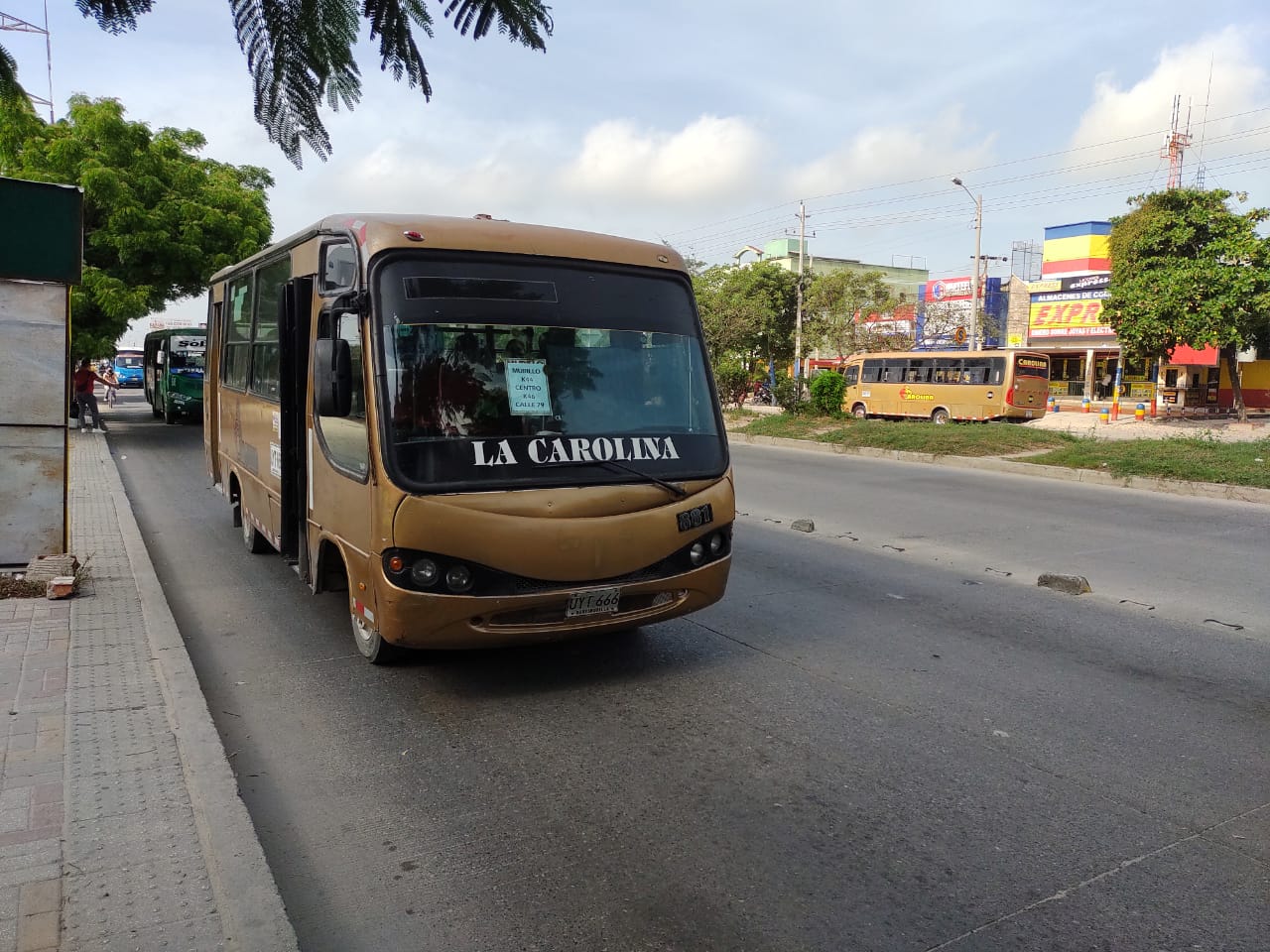 Otras rutas son usadas en el plan de contingencia.