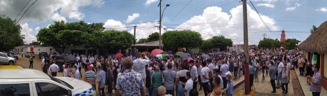 Despedida de Juan de Acosta a su hijo ilustre.
