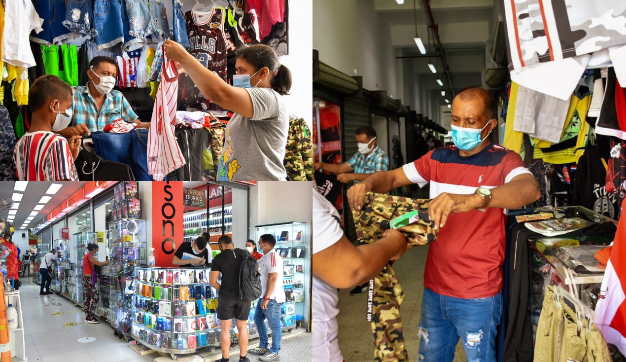 La Alcaldía entregó galerías para comerciantes.